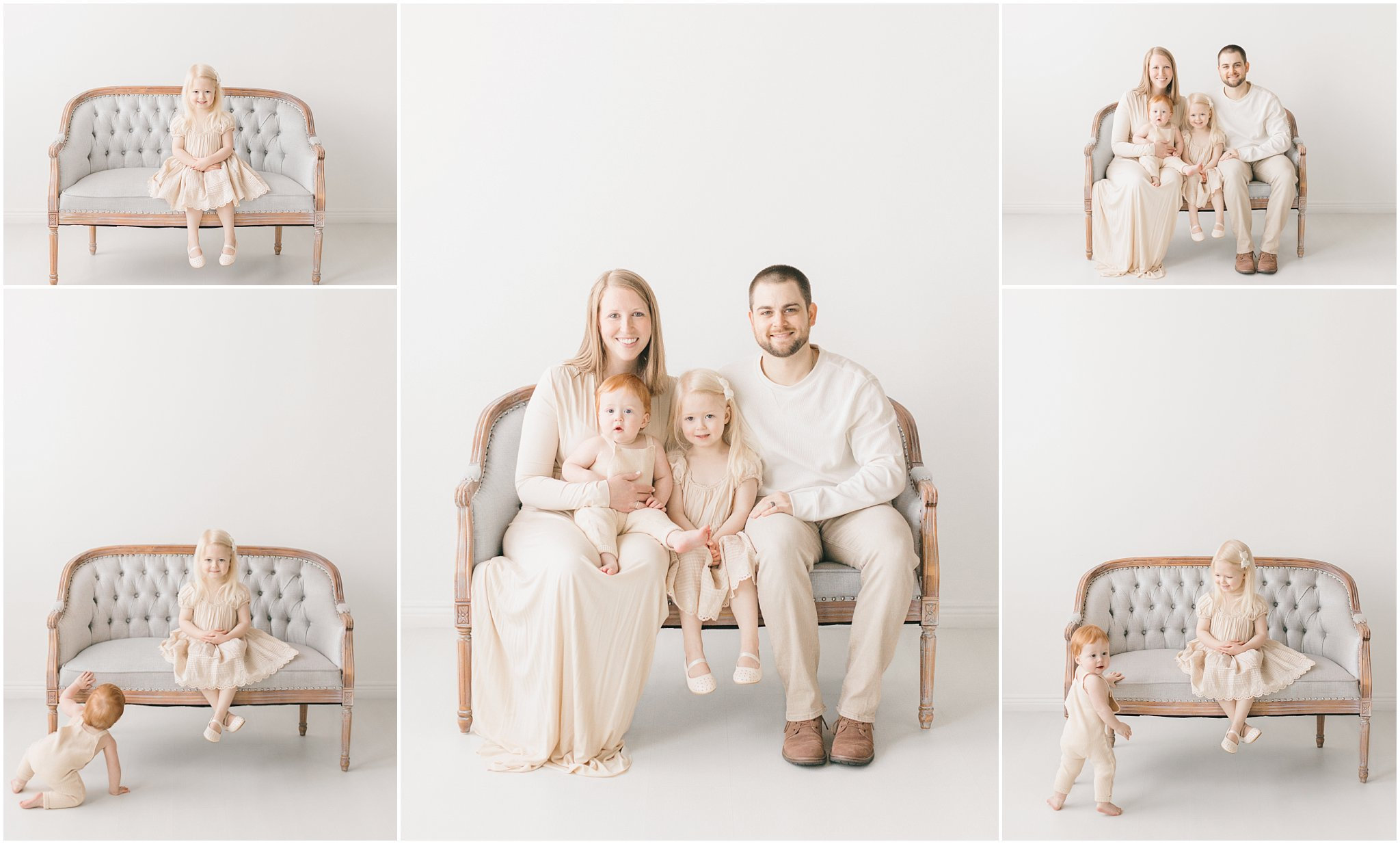 Want stress-free family photos? Discover how to pair outfits for group shots, from colors that photograph best to style hacks using my studio wardrobe.