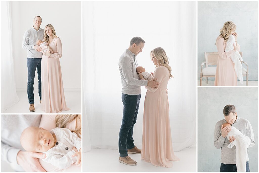 Studio newborn photos for Baby's 1st Photo Session in Minneapolis