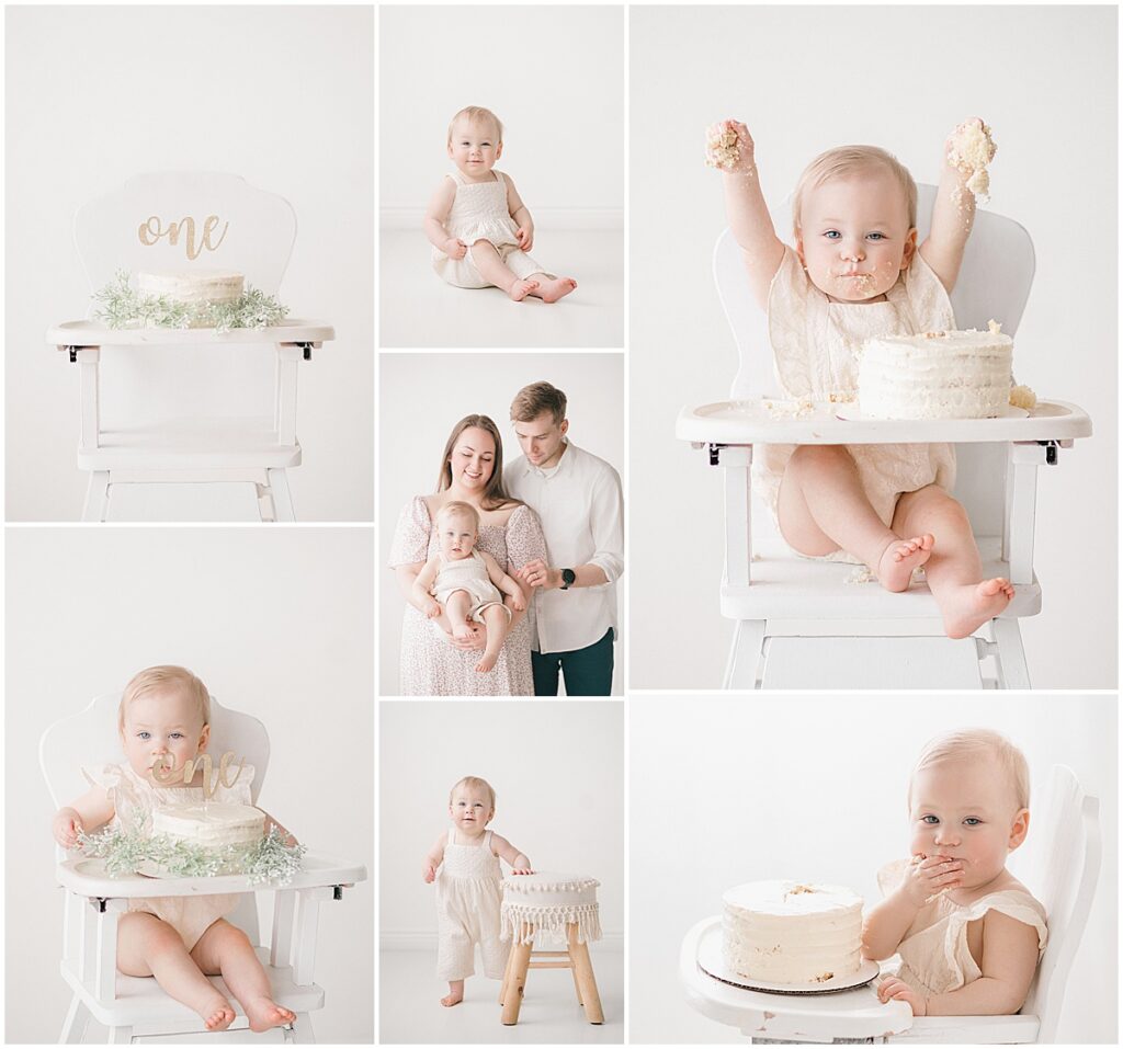 Minneapolis baby’s first year photography session.