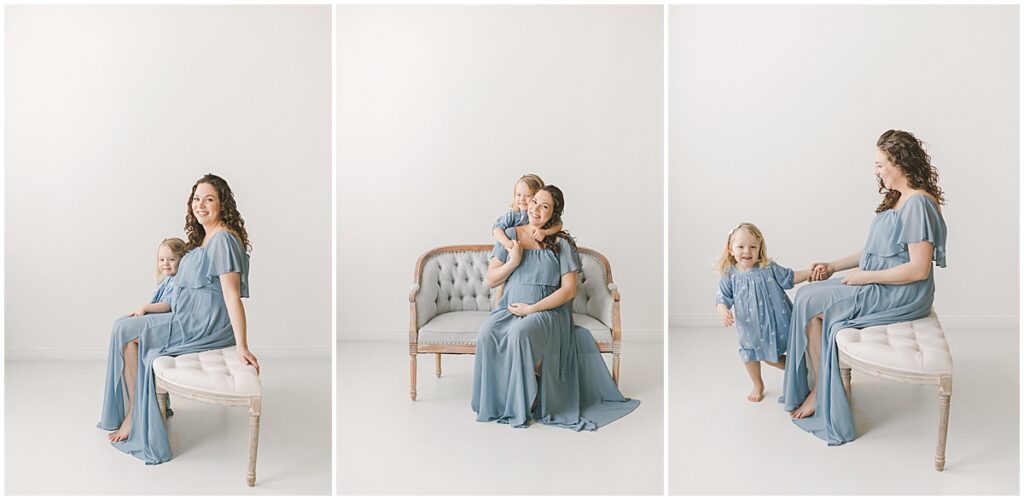 indoor vs outdoor maternity photos in St. Paul, Minnesota